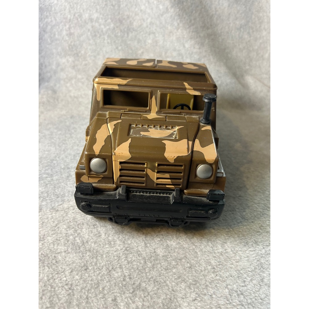 GI Joe Desert Camo Military‎ Armored Truck Vehicle S-4/DEMO Brown Tan Vintage